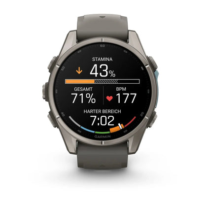 Garmin fenix 9 Schwarz/Carbongrau GPS Sportuhr (47mm)