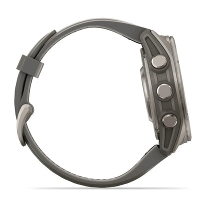 Garmin fenix 9 Kieselgrau/Titan GPS Sportuhr (43mm)