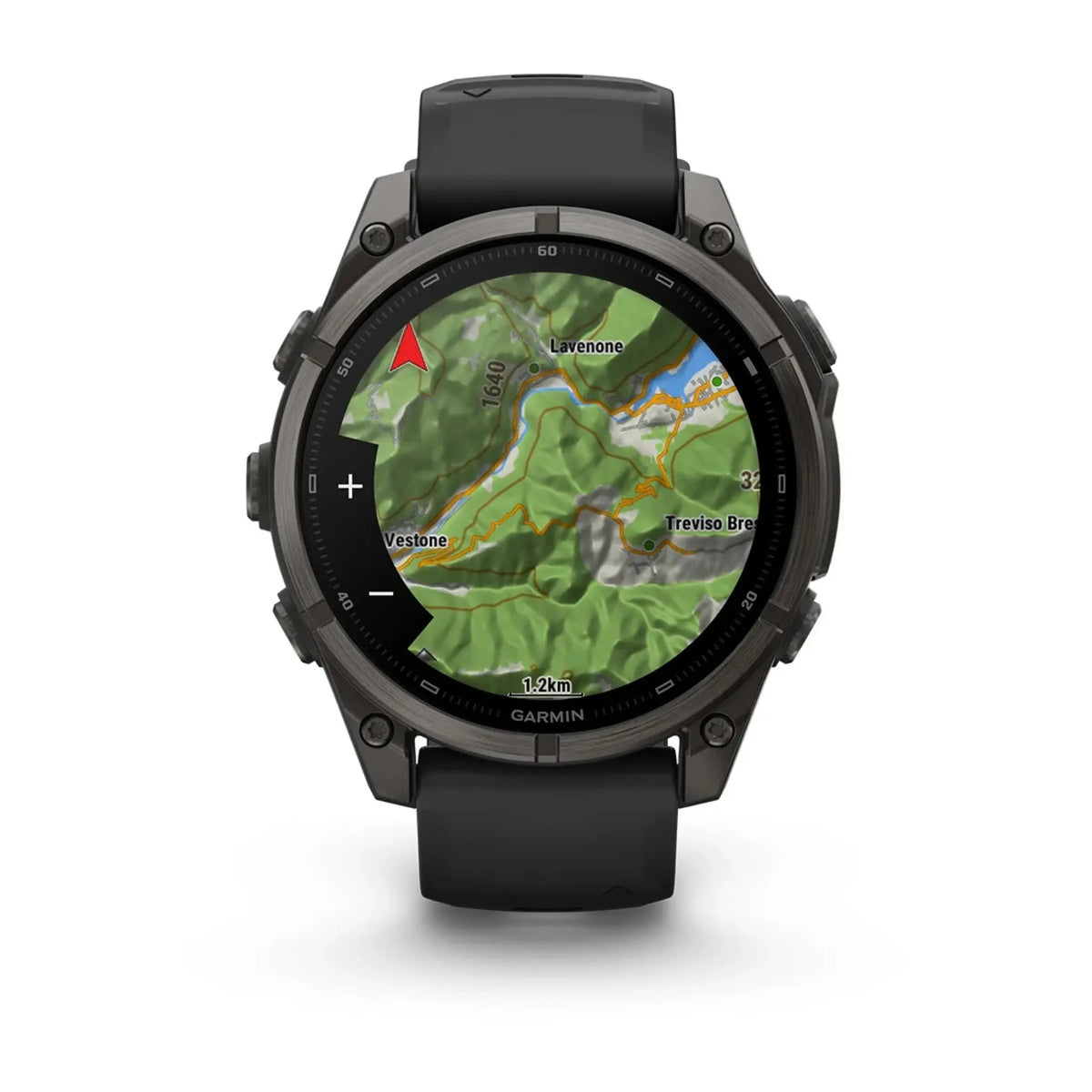 Garmin fenix 9 Schwarz/Carbongrau GPS Sportuhr (47mm)