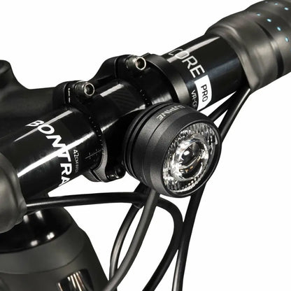 Lupine Fahrradlicht am Lenker montiert