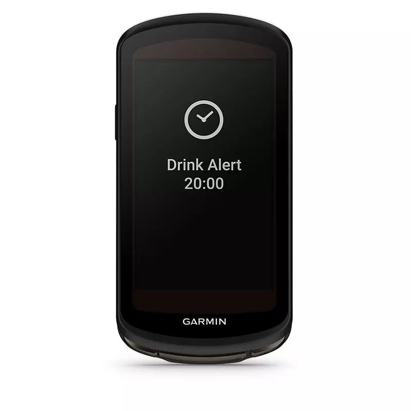 Garmin EDGE 1040 Solar Frontansicht mit Trinkalarm