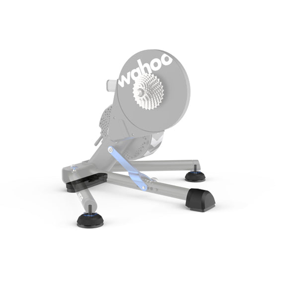 Wahoo KICKR v5 mit Ansicht auf die AXIS FEET