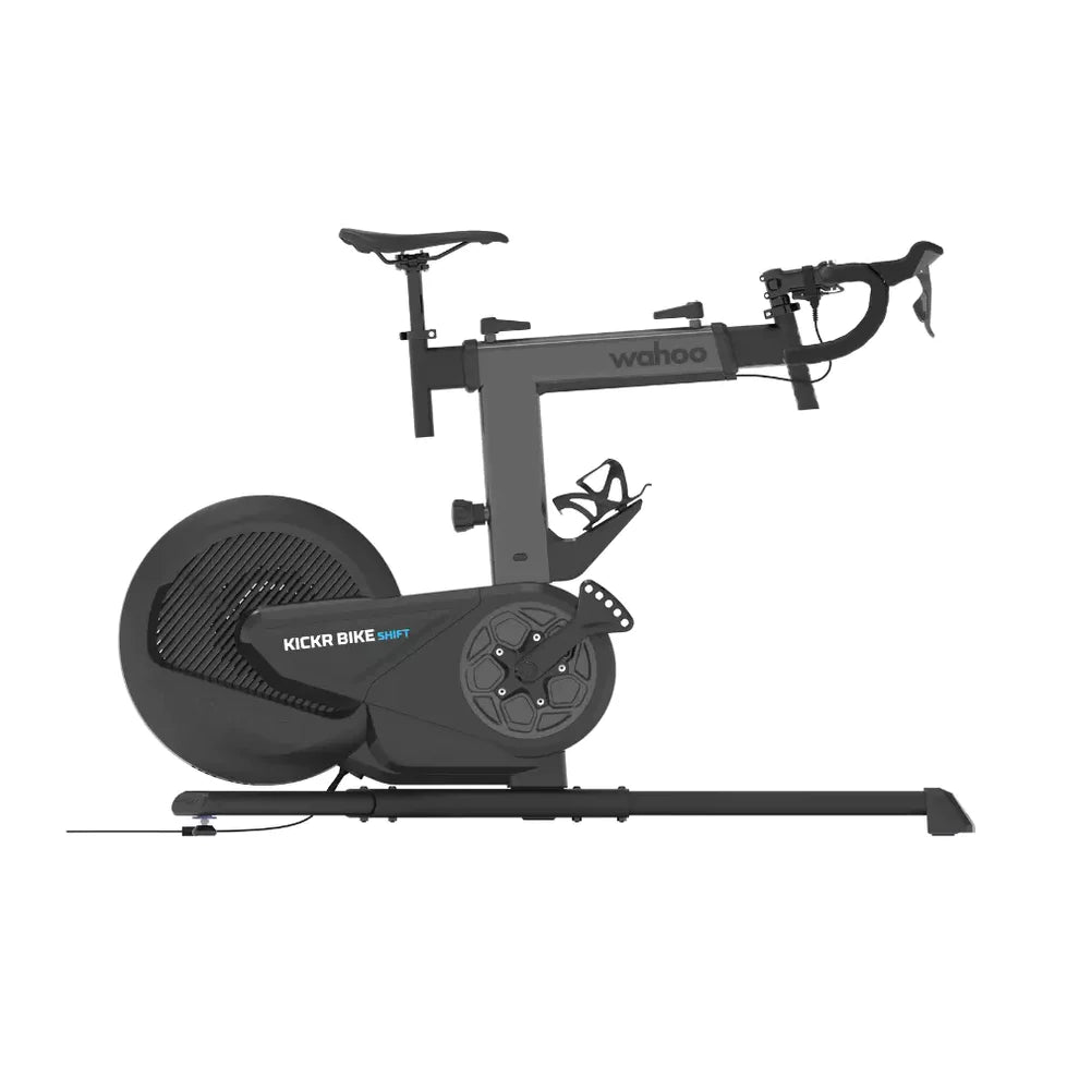 Das WAHOO KICKR BIKE SHIFT von der Seite