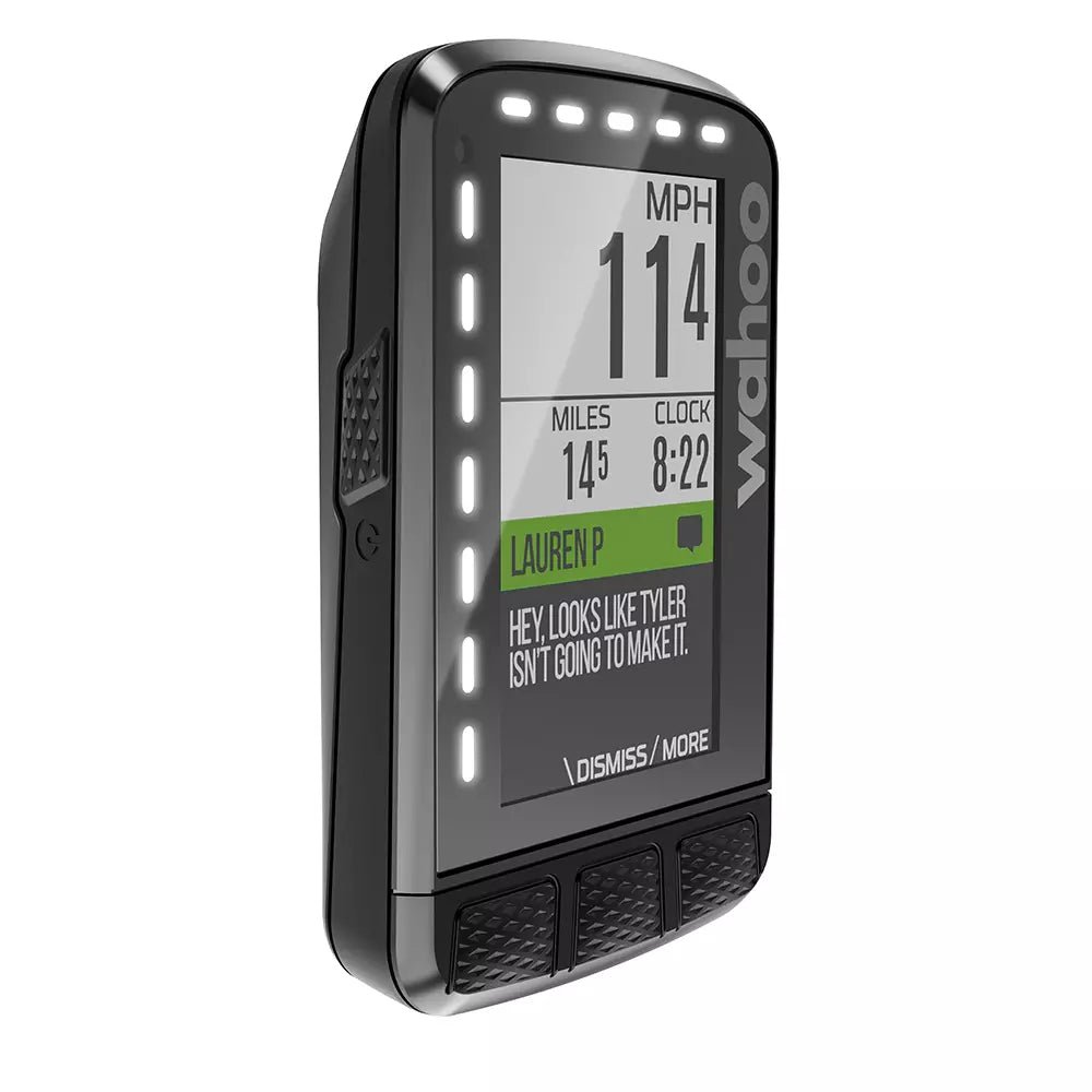 Wahoo ELEMNT ROAM v2 geneigte Frontalansicht