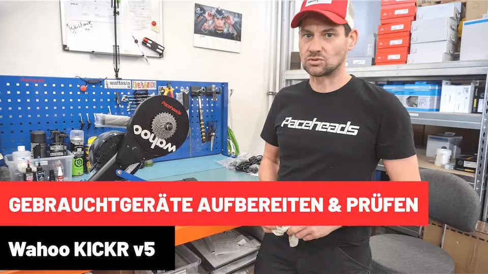 Video laden: Gebrauchtgeräte prüfen bei Paceheads
