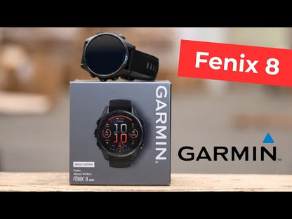 Garmin fenix 8 Sapphire AMOLED GPS Sportuhr (51mm)