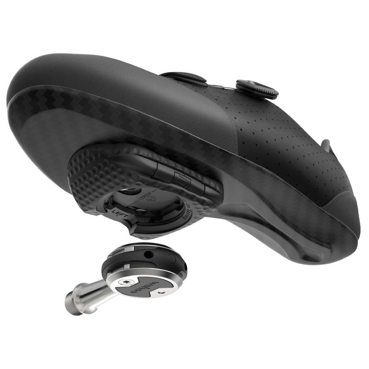 Wahoo Speedplay Standard Tension Cleats beim Einkliken
